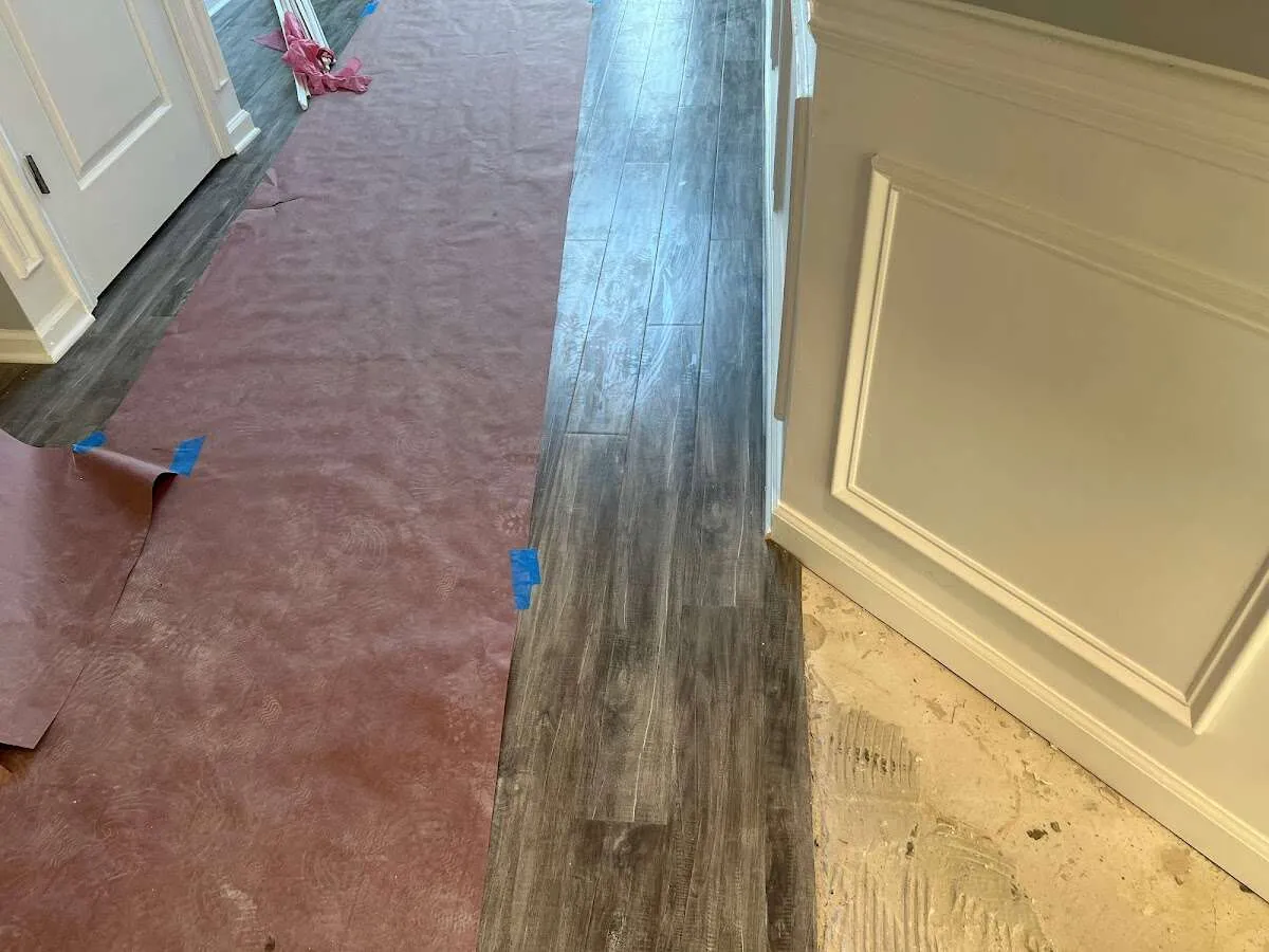 Completed marble shower restoration in Hamburg